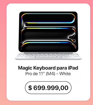 Magic Keyboard para iPad Pro de 11" (M4) - White